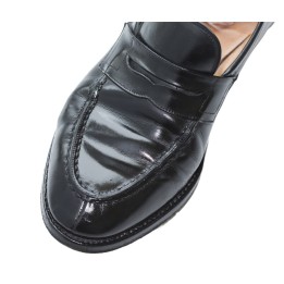 Éponge lustrante pour chaussures en cuir