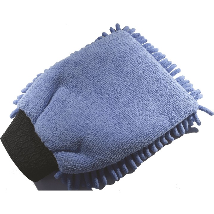 Gant de nettoyage microfibres double face