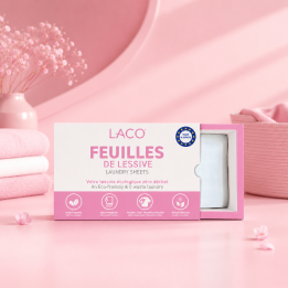 Lessive en feuilles : 100% hydrosoluble et zéro déchet