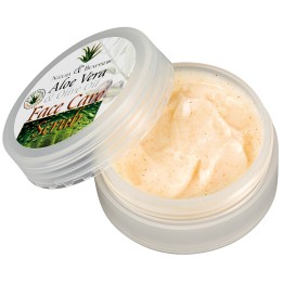 Crème exfoliante visage bio aux noyaux d'abricot