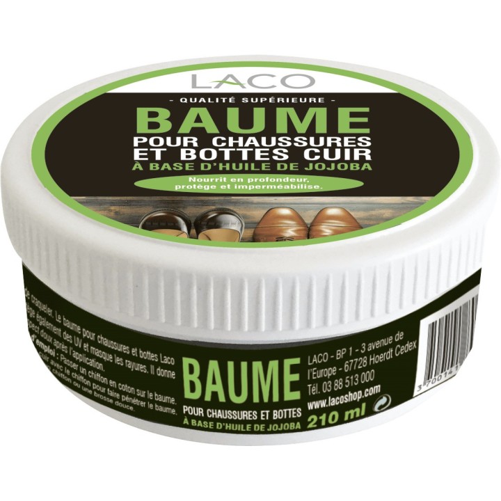 Baume chaussures cuir | Baume pour chaussures en cuir