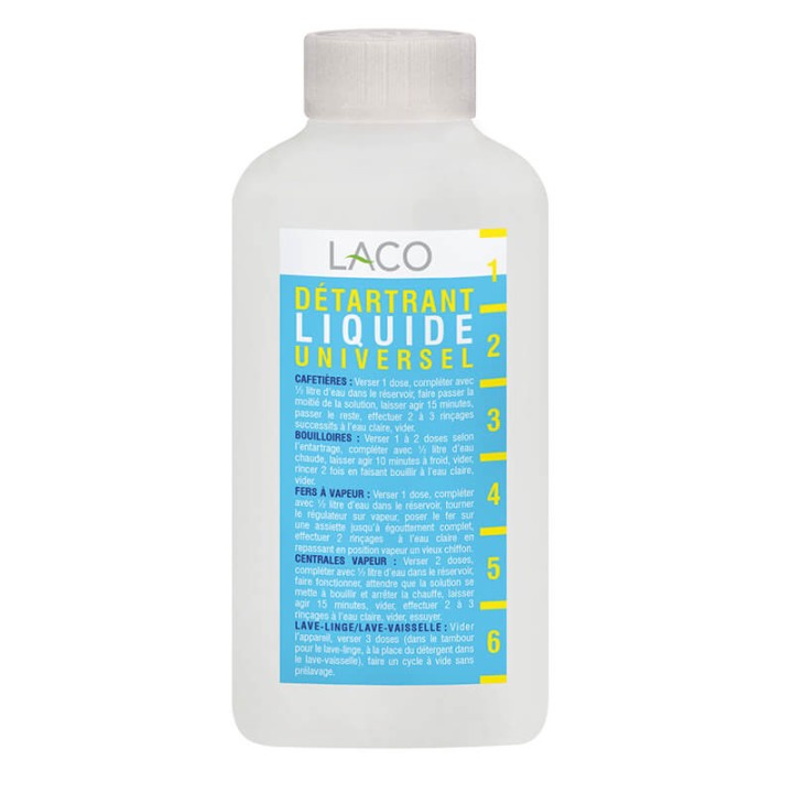 Détartrant liquide universel : produit détartrant
