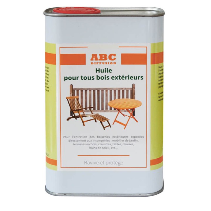 Huile de protection pour bois extérieur | Tout type de bois