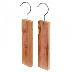Moth Repellent Red Cedar Blocks with Hook | Red Cedar Moth Repellent