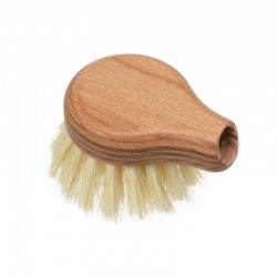 Tête de nettoyage pour brosse vaisselle en bois