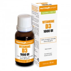 Vitamine D3 Origine Naturelle | Vitamine D