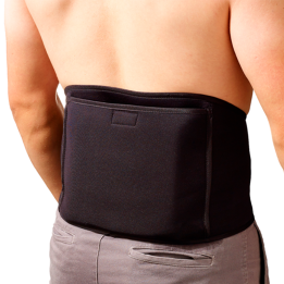 Ceinture dorsale chauffante pour les lombaires