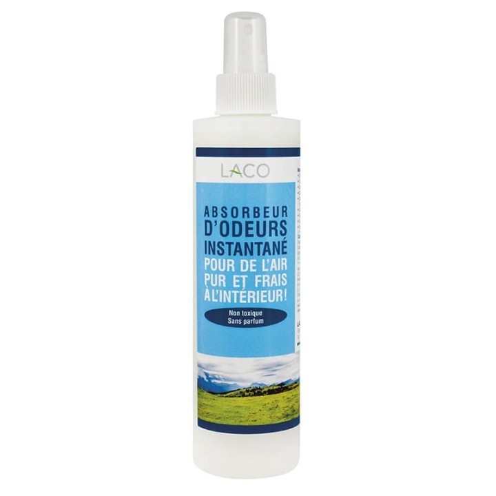 Absorbeur d'odeurs liquide en spray : absorbe instantanément