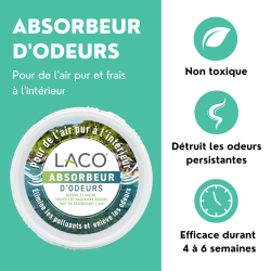 Absorbeur d'odeurs : produit anti-odeurs