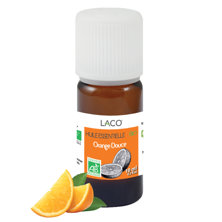 Huile essentielle d'orange Douce Bio 100% naturelle