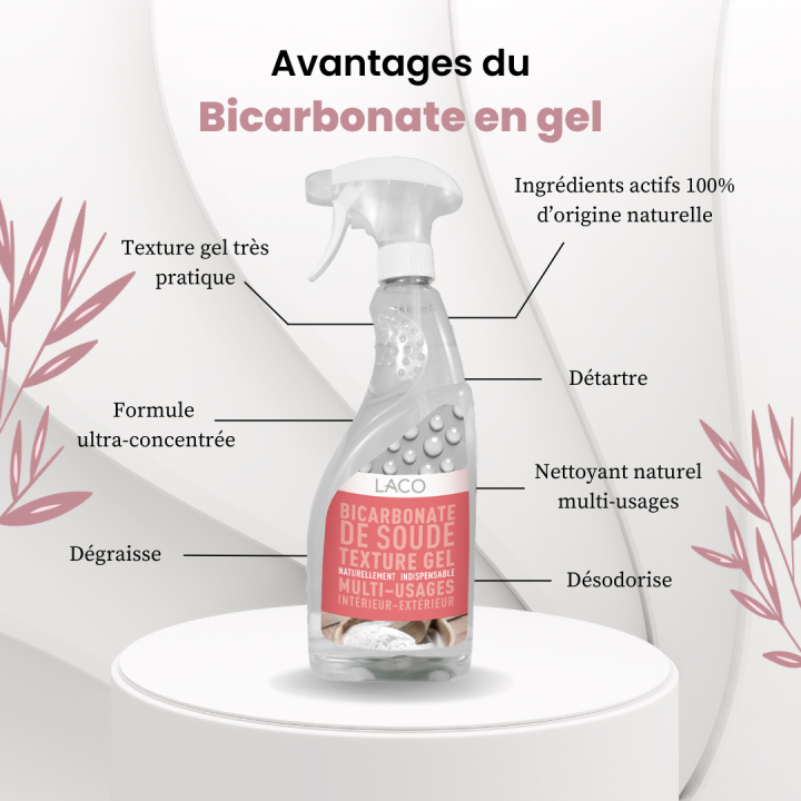 Bicarbonate de soude en gel |