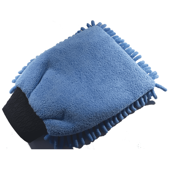 Gant Microfibres double face - lot de deux