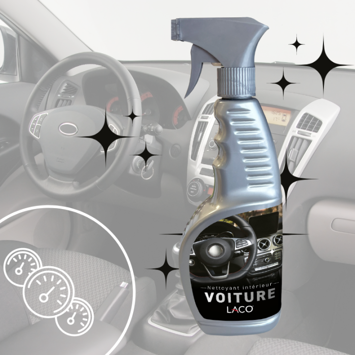 Nettoyant Intérieur pour Voiture : plastique intérieur