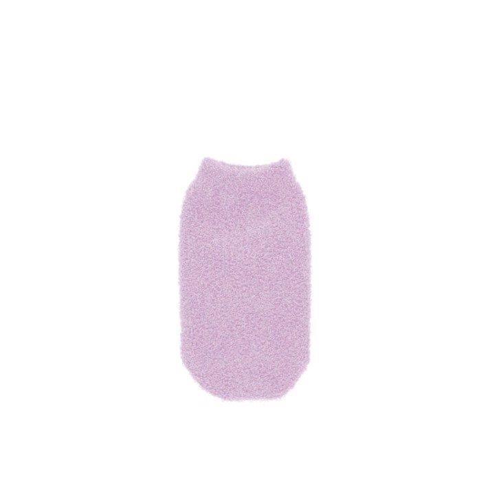 Lot de 2 Gants Exfoliants Violet Pastel et Vert Eau