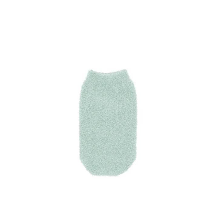 Lot de 2 Gants Exfoliants Violet Pastel et Vert Eau