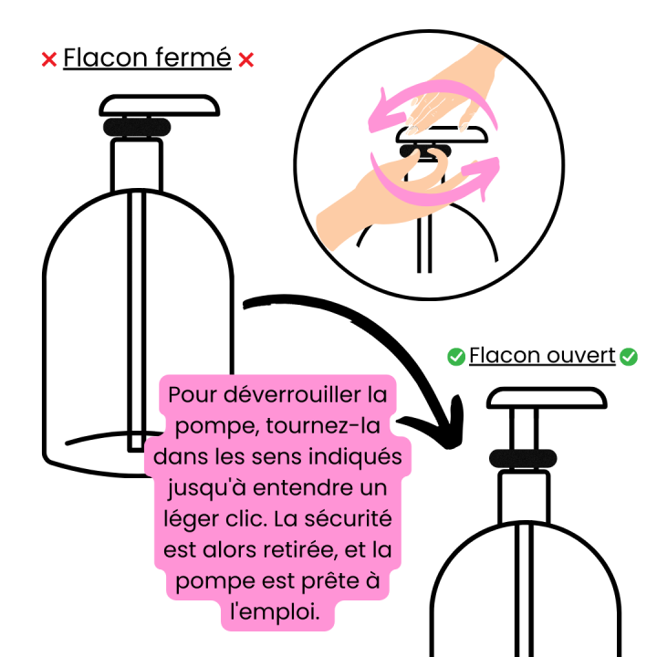 Savon pour les mains Rose et Aloe Vera